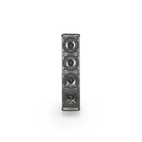 THE ES 1203 TOP IS THE SATELLITE OF ES 1203 SYSTEM- PASSIVE SPEAKER FEATURING 4X4” MID-WOOFERS